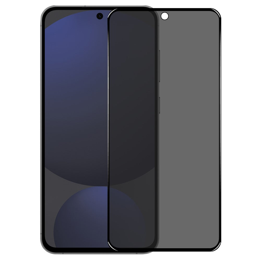 NORTHJO A++ For Samsung Galaxy S24 FE Privacy Screen Protector Silk Printing Full Glue Anti-Spy Tempered Glass Film
