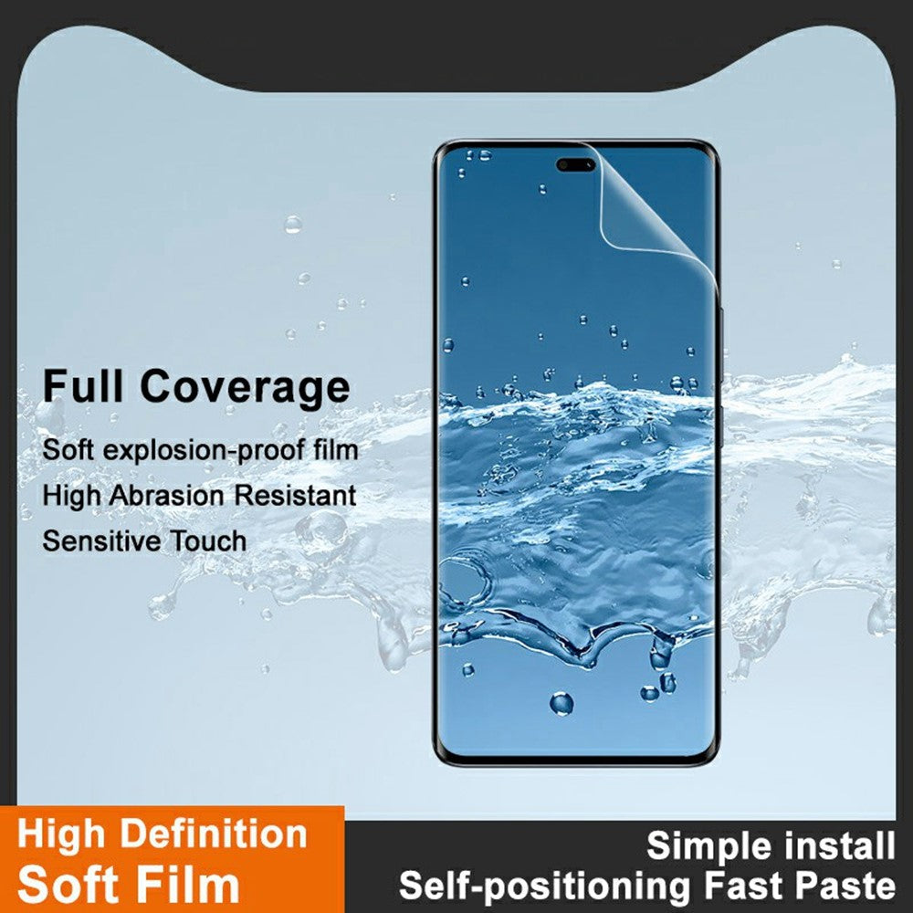 IMAK Hydrogel Film 4th Gen for Honor Magic7 Lite 5G / X9c 5G / X60 Pro 5G Full Screen Protector Ultra Clear Soft TPU Film