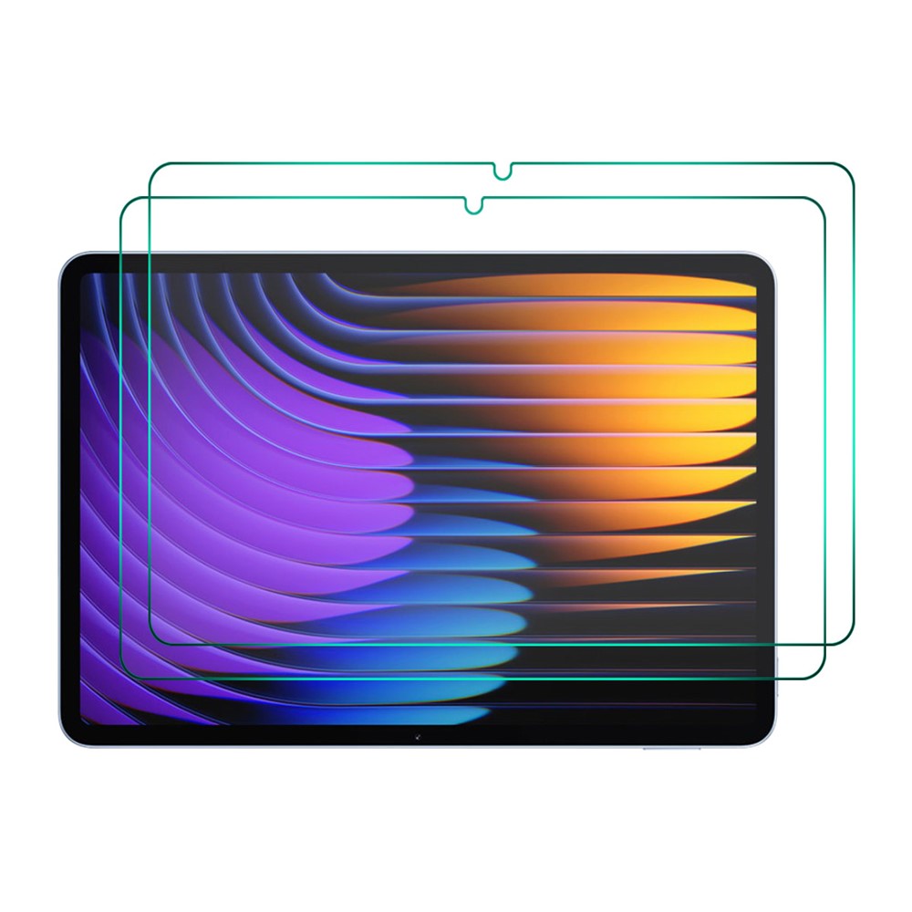 ENKAY HAT PRINCE For Xiaomi Pad 7 2Pcs Tablet Screen Protector   9H 2.5D 0.33mm High Aluminium-Silicon Glass Film