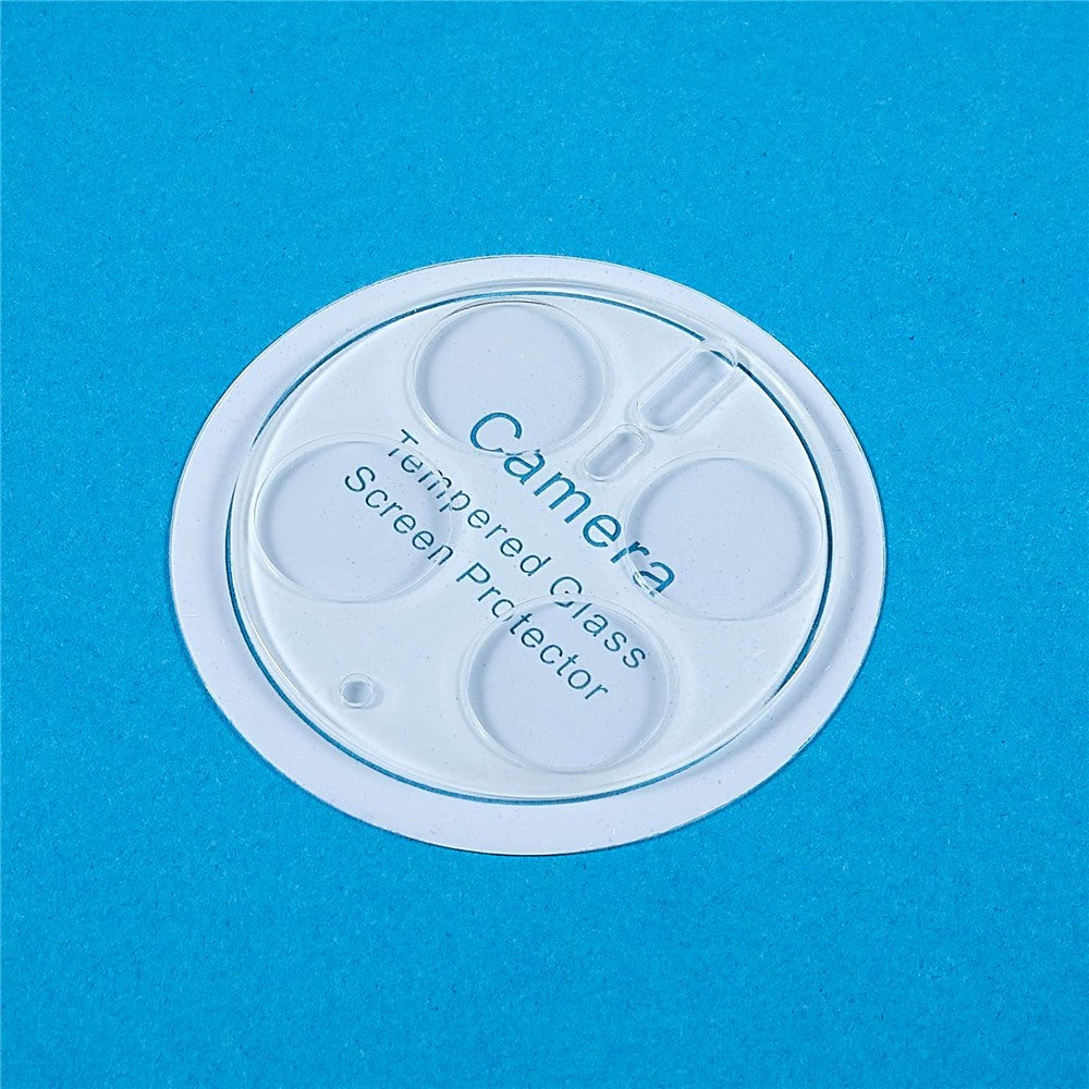 2Pcs / Set HD Camera Lens Protector for Huawei Mate 50 Pro 4G Precise Cutout 3D Arc Edge Tempered Glass Lens Film