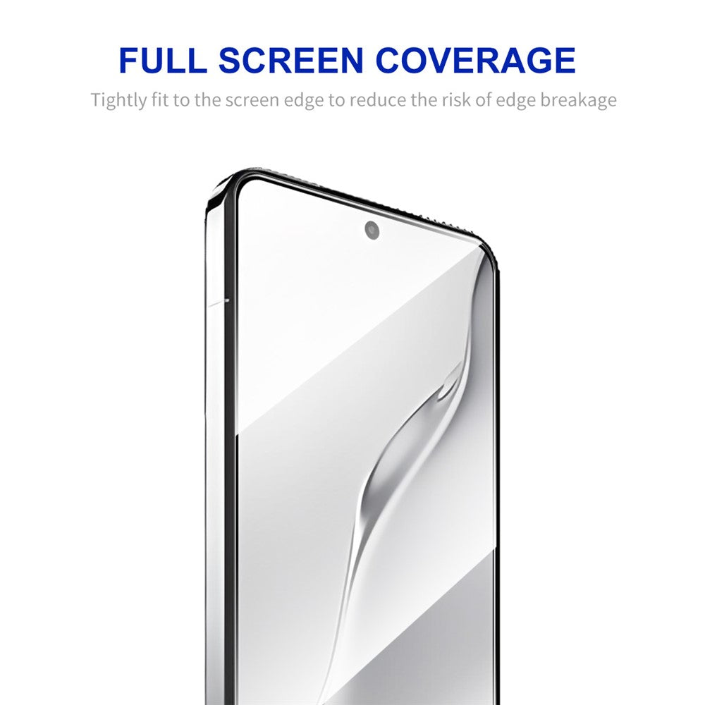ENKAY HAT PRINCE For Xiaomi 15 Screen Protector   Silk Print 0.18mm Tempered Glass (Fingerprint Unlock)