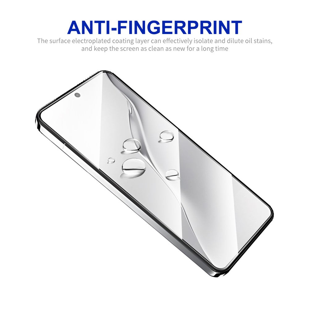 ENKAY HAT PRINCE For Xiaomi 15 Screen Protector   Silk Print 0.18mm Tempered Glass (Fingerprint Unlock)
