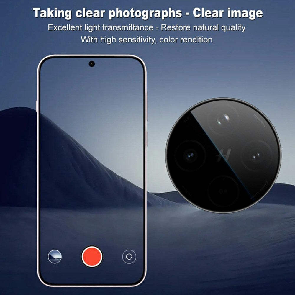IMAK For Oppo Find X8 5G Camera Lens Protector Tempered Glass Lens Film with Self-Positioning Frame