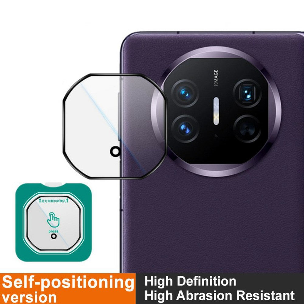 IMAK For Huawei Mate X5 Camera Lens Protector Tempered Glass Lens Film with Self-Positioning Frame