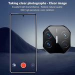 IMAK For Huawei Mate X5 Camera Lens Protector Tempered Glass Lens Film with Self-Positioning Frame