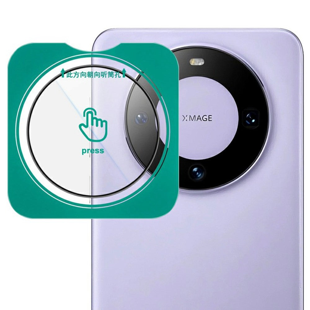 IMAK For Huawei Mate 60 Camera Lens Protector Tempered Glass Lens Film with Self-Positioning Frame