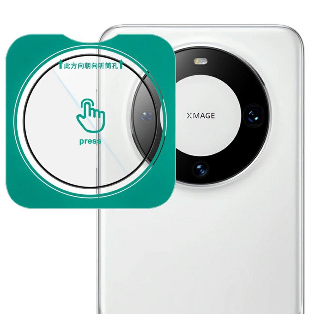 IMAK For Huawei Mate 60 Pro / Mate 60 Pro+ Camera Lens Protector Tempered Glass Lens Film with Self-Positioning Frame