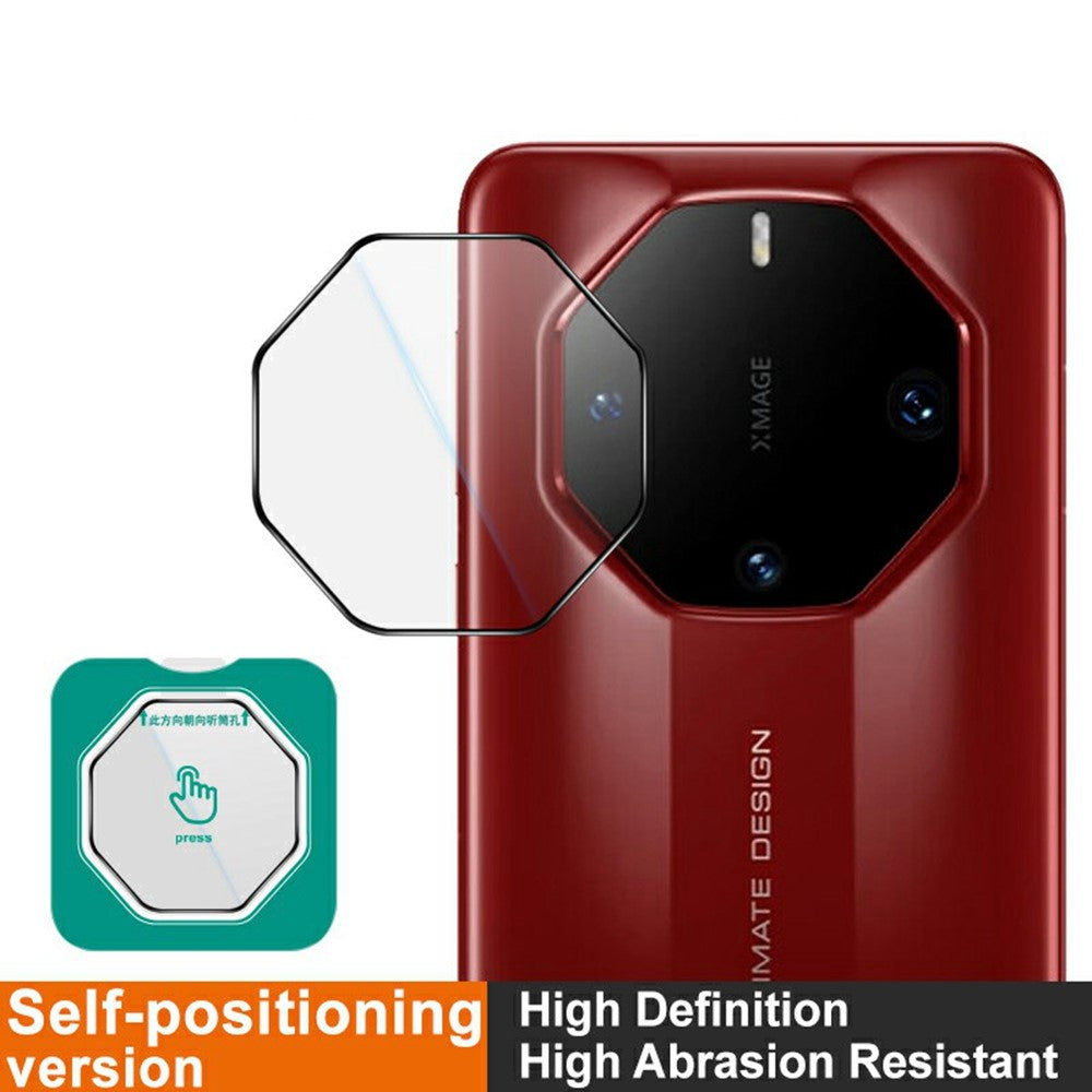 IMAK For Huawei Mate 60 RS Ultimate Camera Lens Protector Tempered Glass Lens Film with Self-Positioning Frame