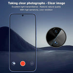 IMAK For Huawei nova 13 5G / nova 12 5G Camera Lens Protector Tempered Glass Lens Film with Self-Positioning Frame