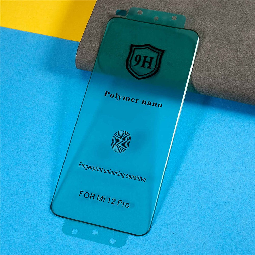 For Xiaomi 12 Pro 5G / 12 Pro (Dimensity) 5G / 12S Pro 5G HD Transparent Curved Full Covering Screen Film Ceramic Silicon Carbide Phone Screen Protector