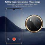IMAK For Honor Magic7 Lite 5G / X9c 5G / X60 Pro 5G Camera Lens Protector Tempered Glass Lens Film with Self-Positioning Frame