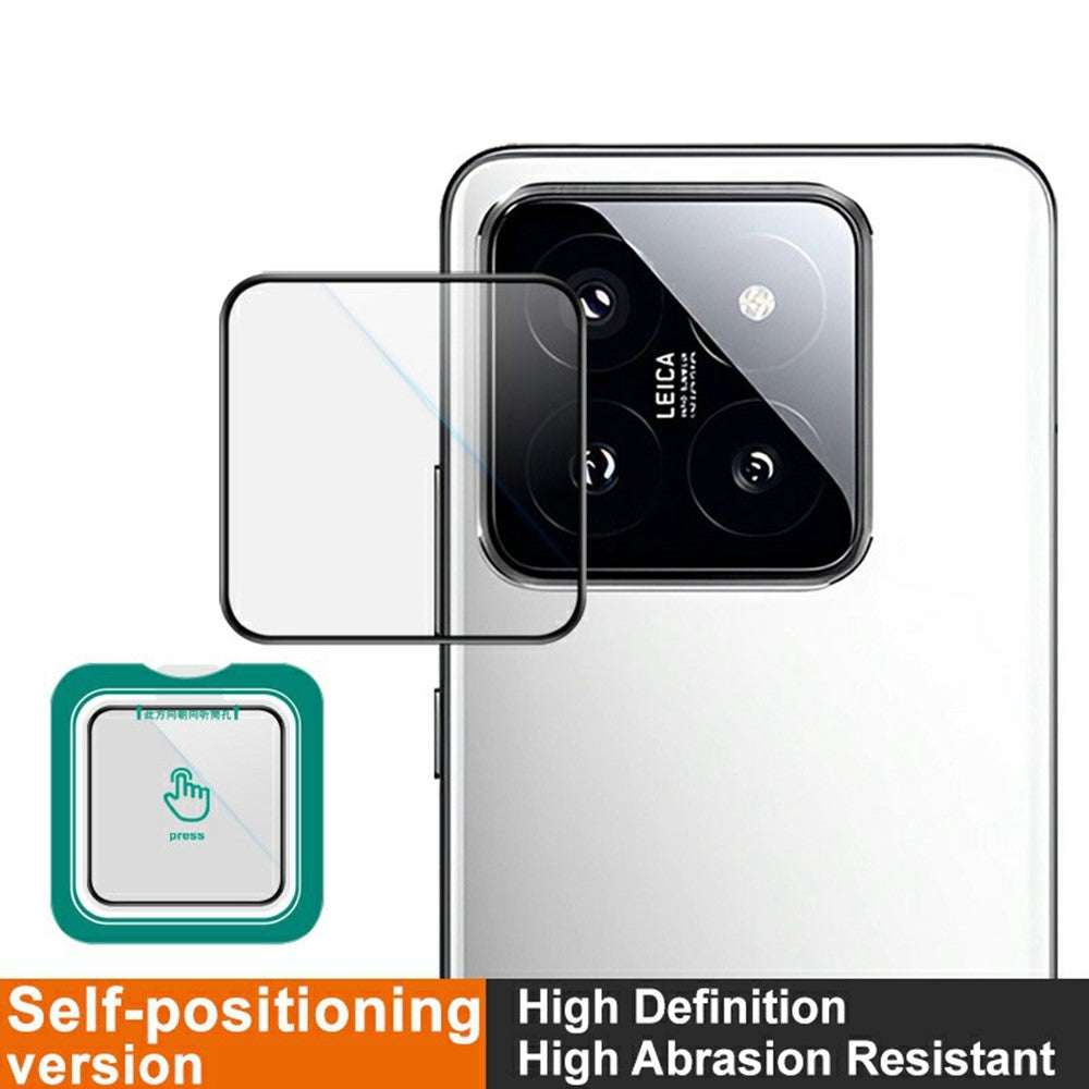 IMAK För Xiaomi 14 Pro Kameralinsskydd Härdat Glas Linsfilm Med Självpositionerande Ram