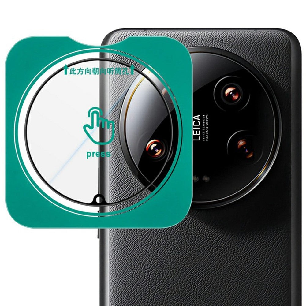 IMAK For Xiaomi 14 Ultra Camera Lens Protector Tempered Glass Lens Film with Self-Positioning Frame