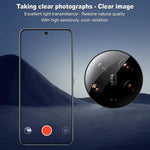 IMAK For Xiaomi 14 Ultra Camera Lens Protector Tempered Glass Lens Film with Self-Positioning Frame