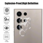 For Samsung Galaxy S25 Ultra Camera Lens Protector Arc Edge Clear Tempered Glass Film