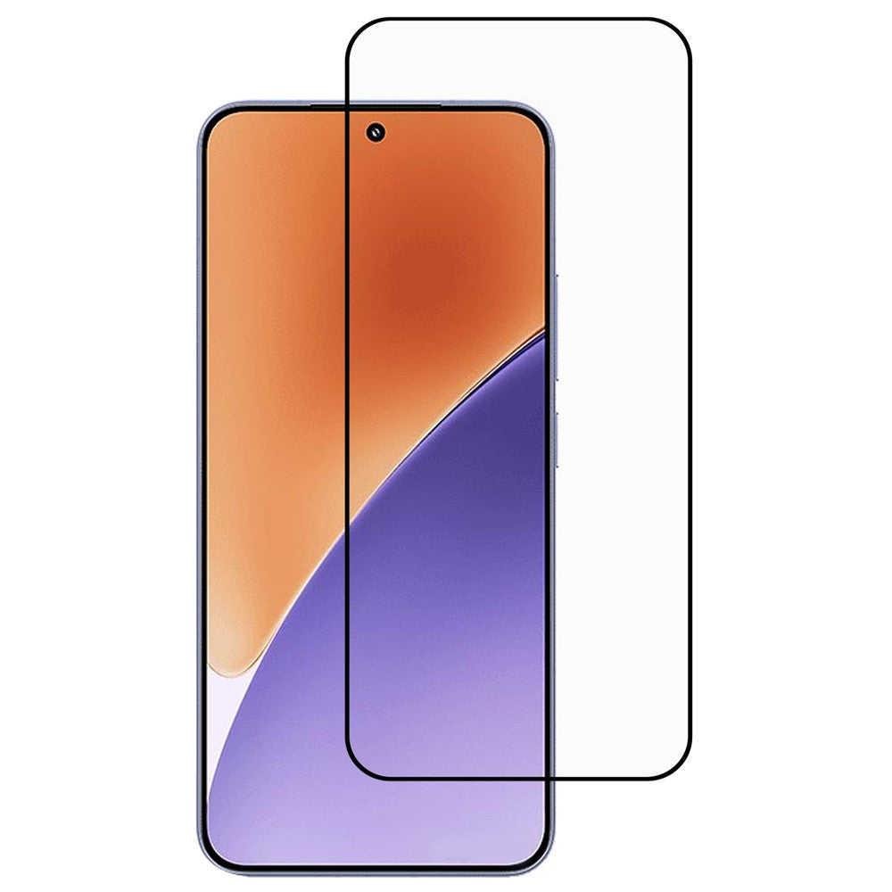 For Xiaomi 15 Silk Printing Full Screen Protector Full Glue HD Clear Film