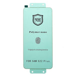 For Samsung Galaxy S22+ 5G / S23+ Ceramic Silicon Carbide Screen Protector Ultra Clear Anti-scratch Full Screen Film