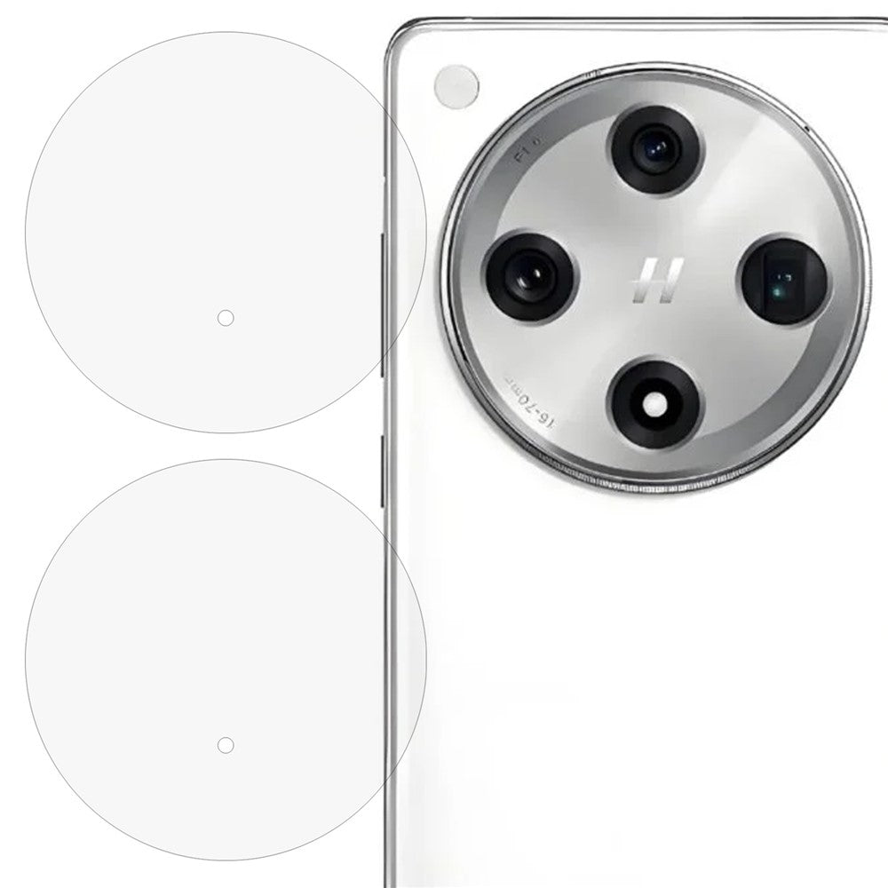 2PCS For Oppo Find X8 5G Camera Lens Protector 2.5D Tempered Glass Lens Film