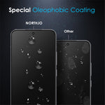 NORTHJO A++ For Xiaomi 15 Privacy Screen Protector Support Fingerprint Unlock High Aluminium-Silicon Glass 0.3mm Film