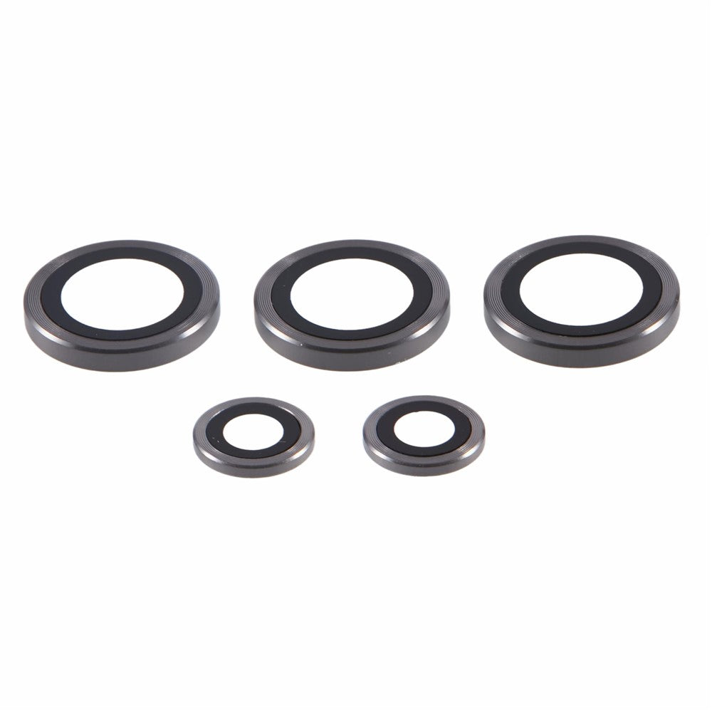 For Samsung Galaxy S25 Ultra Camera Lens Protector Set Electroplating Metal + Tempered Glass Individual Lens Film