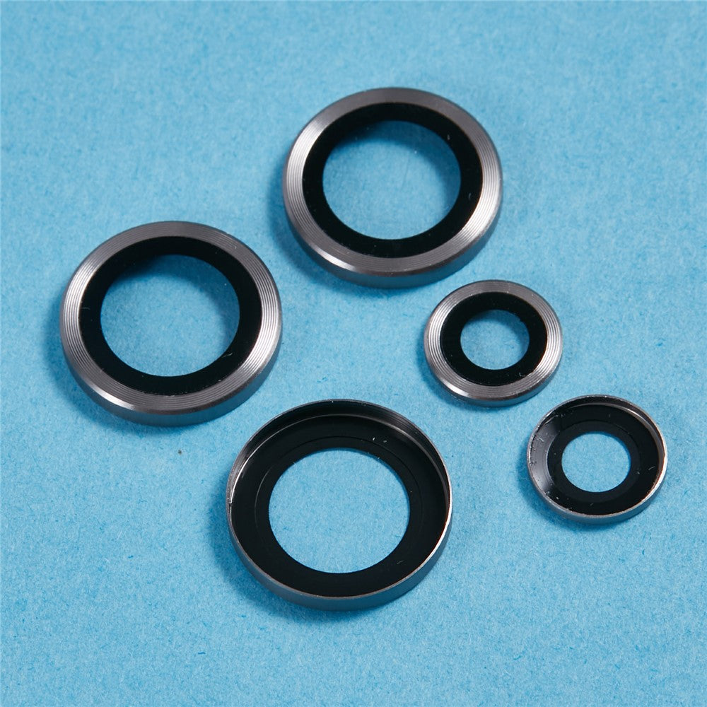 For Samsung Galaxy S25 Ultra Camera Lens Protector Set Electroplating Metal + Tempered Glass Individual Lens Film