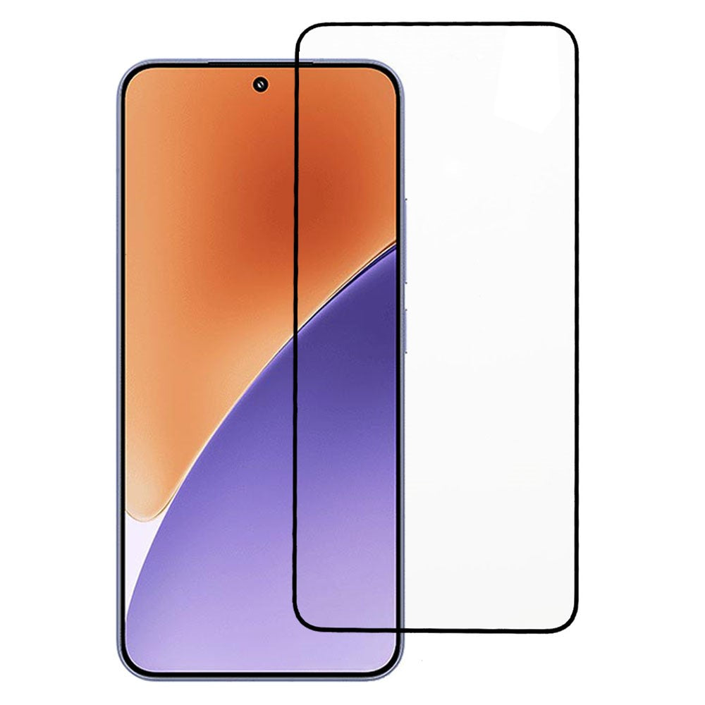 For Xiaomi 15 Tempered Glass Screen Protector Full Glue Silk Printing Film