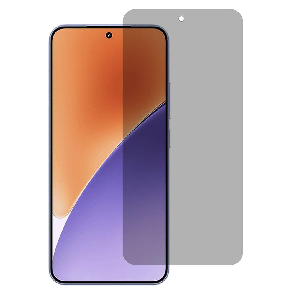 For Xiaomi 15 Tempered Glass Anti Peep Film Full Coverage Privacy Protection Screen Protector