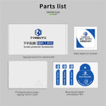 PINWUYO JK Series-2 til iPhone 17e / 16e Højt Aluminiums-Silicium Glasfilm 9H Fuld Skærmbeskytter