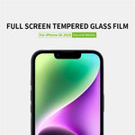 PINWUYO JK Series-2 til iPhone 17e / 16e Højt Aluminiums-Silicium Glasfilm 9H Fuld Skærmbeskytter
