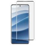 RURIHAI For Xiaomi Redmi Note 14 Pro+ 5G High Aluminium-Silicon Glass Phone Screen Protector 3D Curved Side Glue Film
