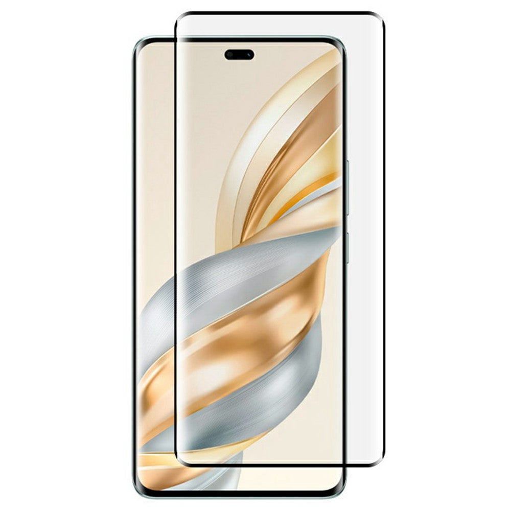 RURIHAI For Honor Magic7 Lite 5G / X9c 5G / X60 Pro 5G High Aluminium-Silicon Glass Phone Screen Protector 3D Curved Side Glue Film