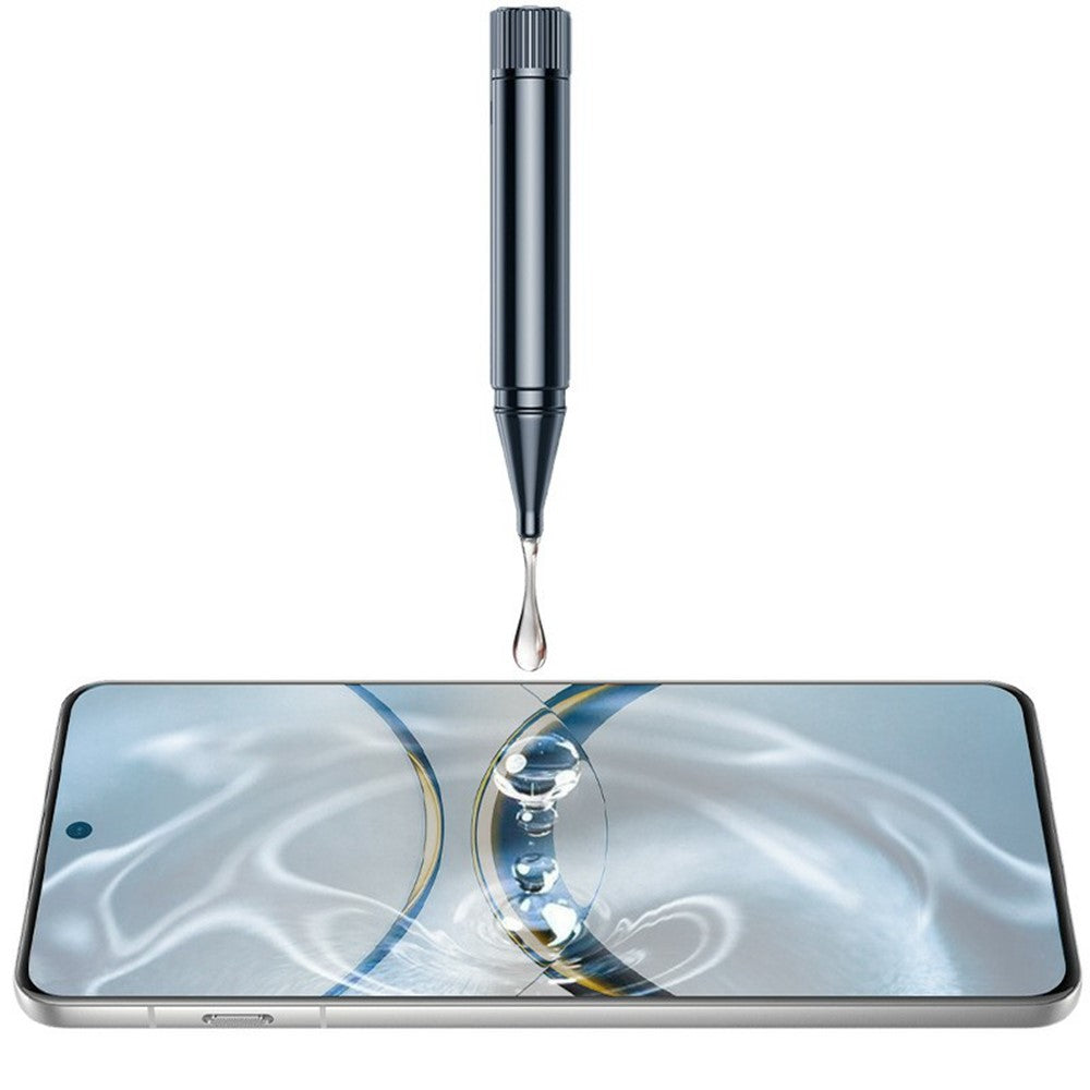 RURIHAI För Oppo Find X8 Pro 5G Skärmskydd 3D UV-lim Hög aluminium-kiselglasfilm