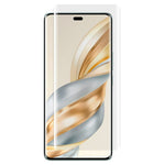 RURIHAI För Honor Magic7 Lite 5G / X9c 5G / X60 Pro 5G Skärmskydd 3D UV-lim Hög aluminium-kiselglasfilm