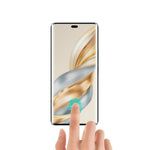 RURIHAI For Honor Magic7 Lite 5G / X9c 5G / X60 Pro 5G Screen Protector 3D UV Glue High Aluminum-Silicon Glass Film