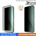 IMAK For Xiaomi 15S Pro / 15 Pro Anti-Spy Full Cover Screen Protector Tempered Glass Film