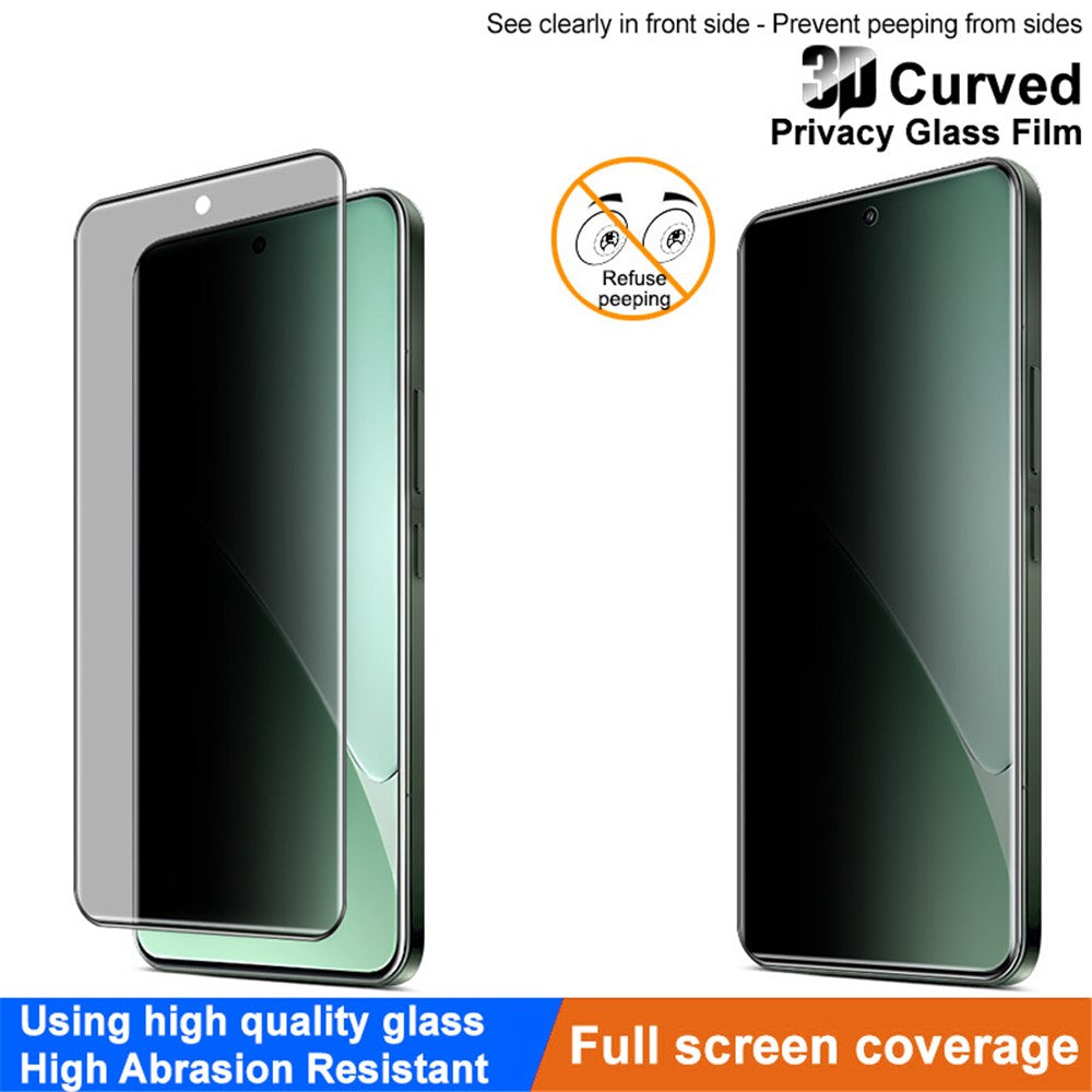 IMAK For Xiaomi 15S Pro / 15 Pro Anti-Spy Full Cover Screen Protector Tempered Glass Film