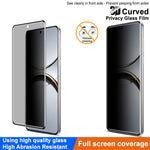 IMAK For Oppo Find X8 Pro 5G Anti-Spy Full Cover Screen Protector Tempered Glass Film