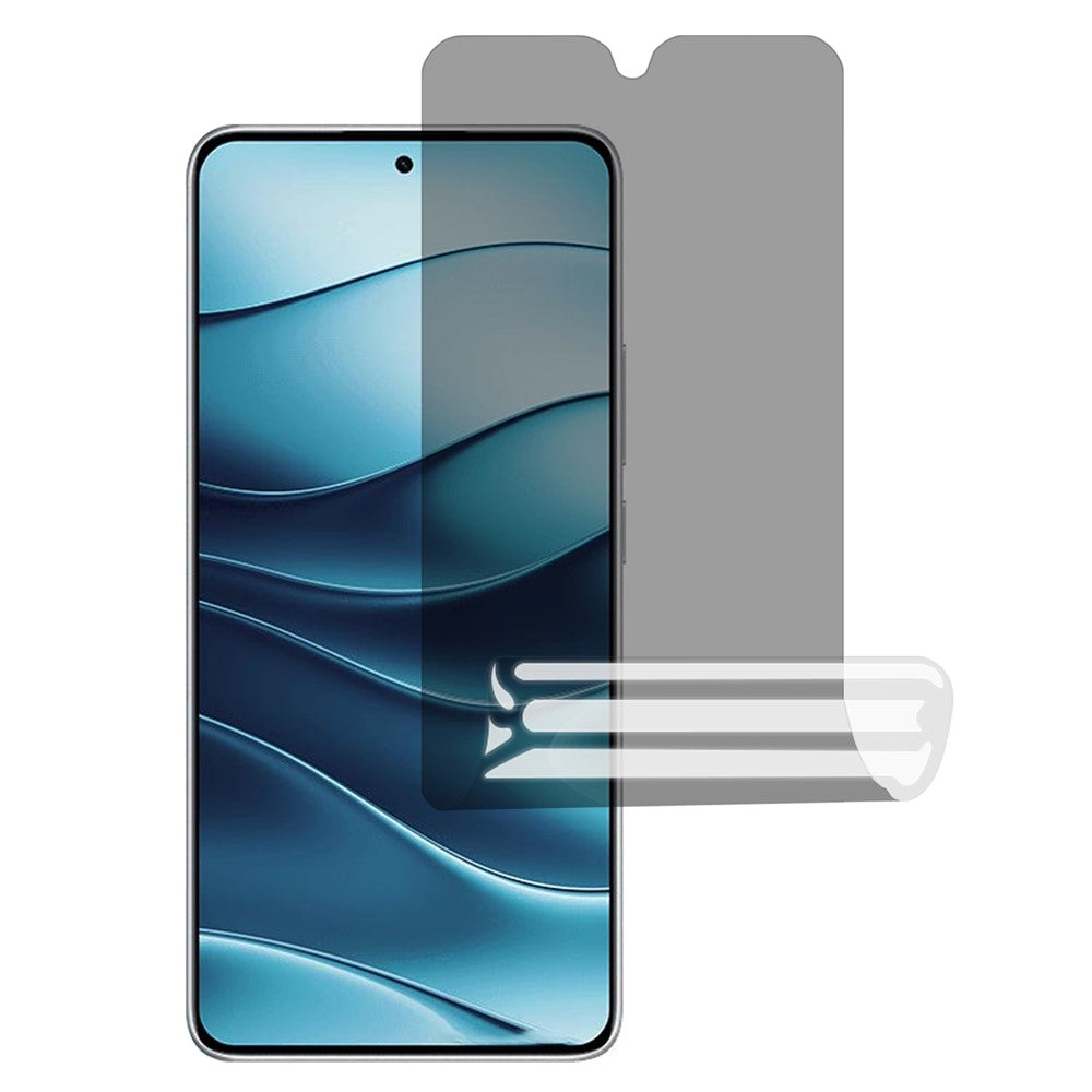 Anti-Spy Screen Protector For Xiaomi Redmi Note 14 Pro+ 5G / Note 14 5G / Note 14 Pro 5G / Poco X7 5G TPU Matte Screen Protective Hydrogel Film