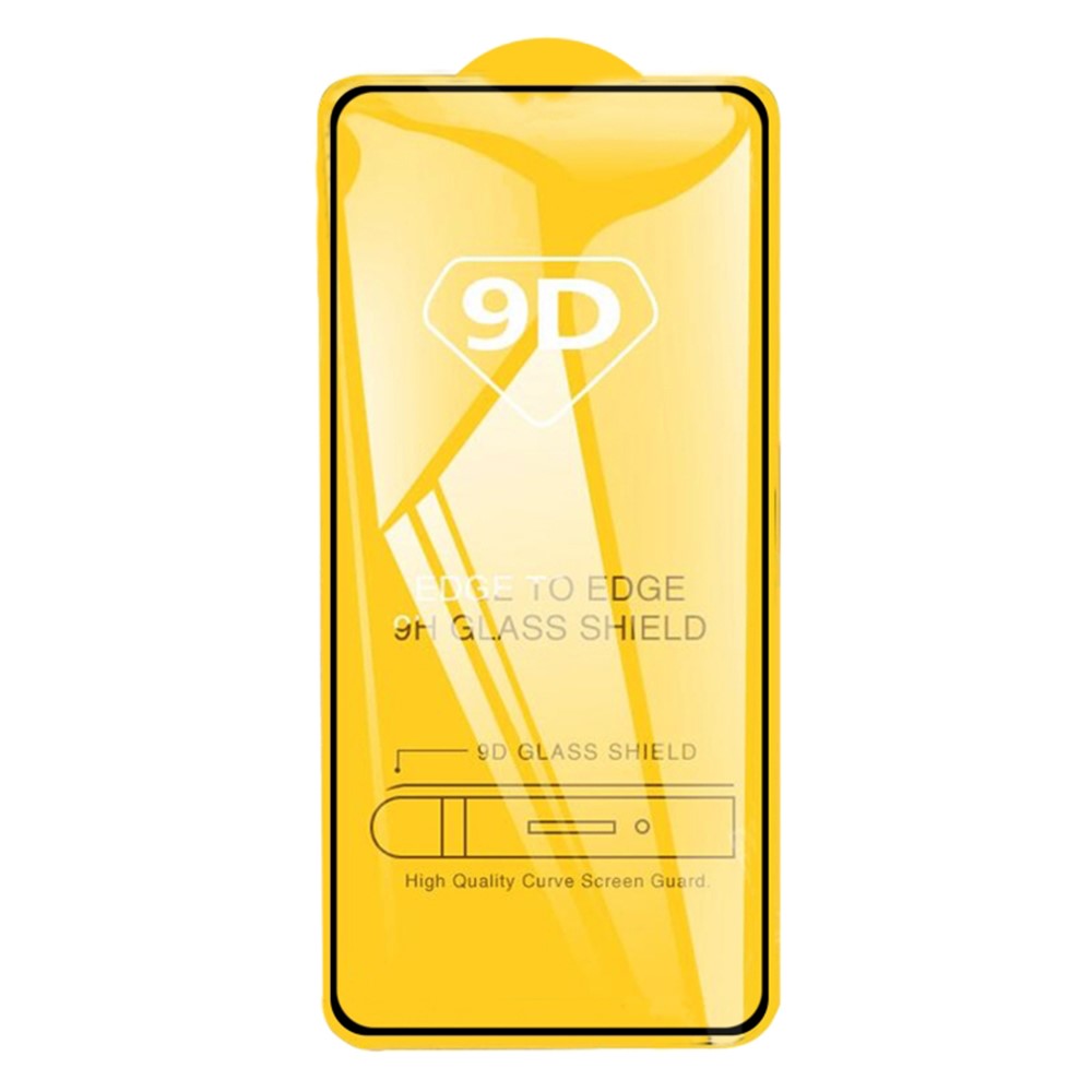 For Xiaomi Redmi Note 14 4G (163.25mm) Screen Protector 9D Side Glue Full Covering Tempered Glass Film