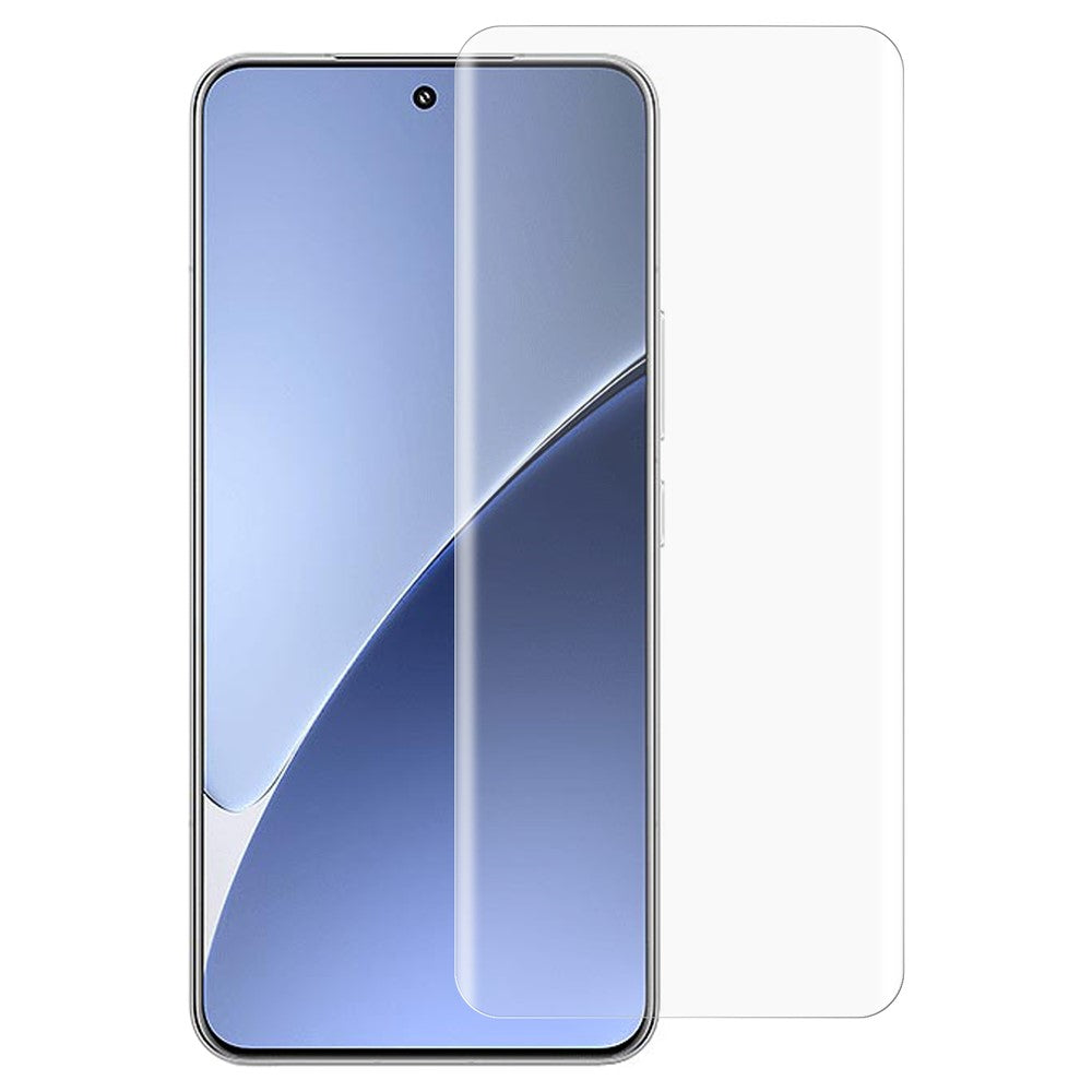 For Xiaomi 15 Pro Tempered Glass Screen Protector UV Liquid Curved Screen Film Support Fingerprint Unlock