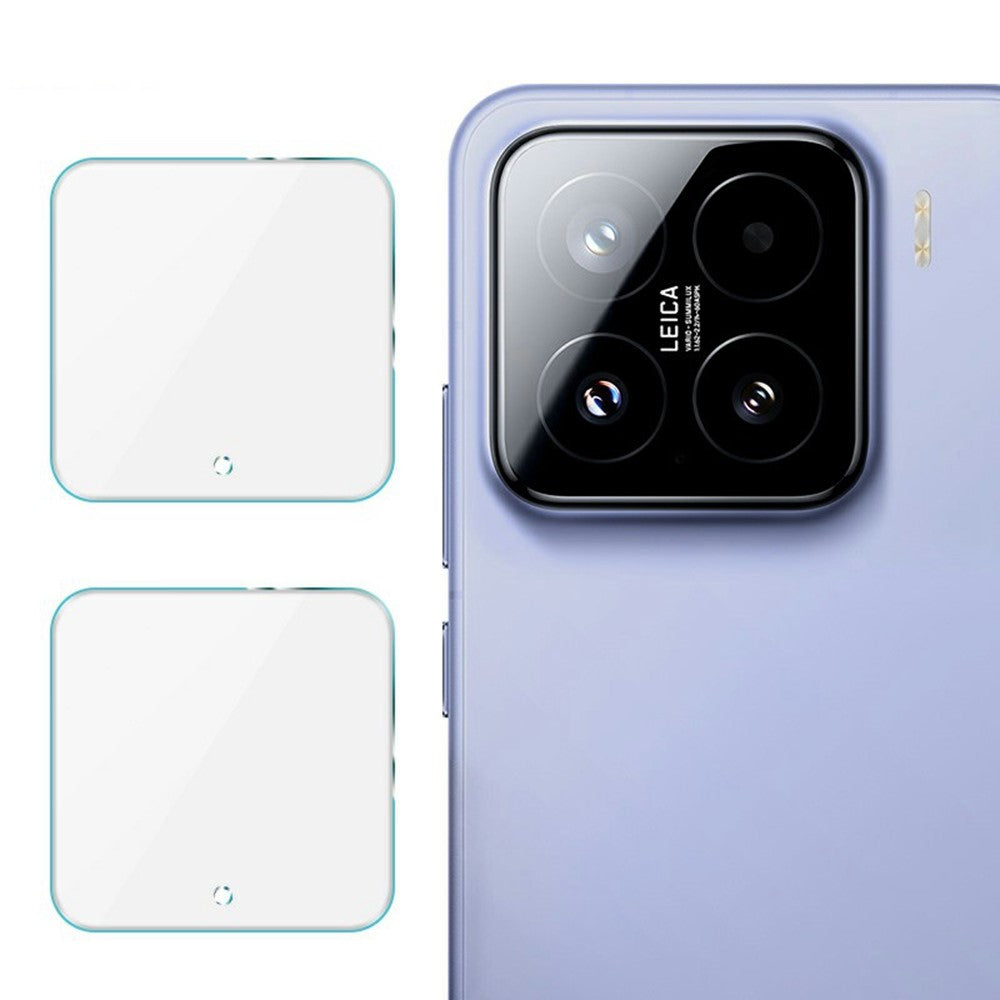 IMAK 2Pcs / Set For Xiaomi 15 / 15 Custom Edition Camera Lens Protector Ultra Clear Tempered Glass Lens Film