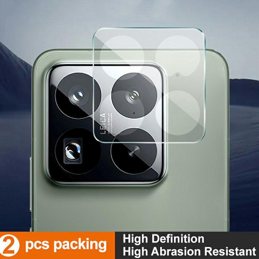 IMAK 2Pcs / Set For Xiaomi 15S Pro / 15 Pro Camera Lens Protector Ultra Clear Tempered Glass Lens Film