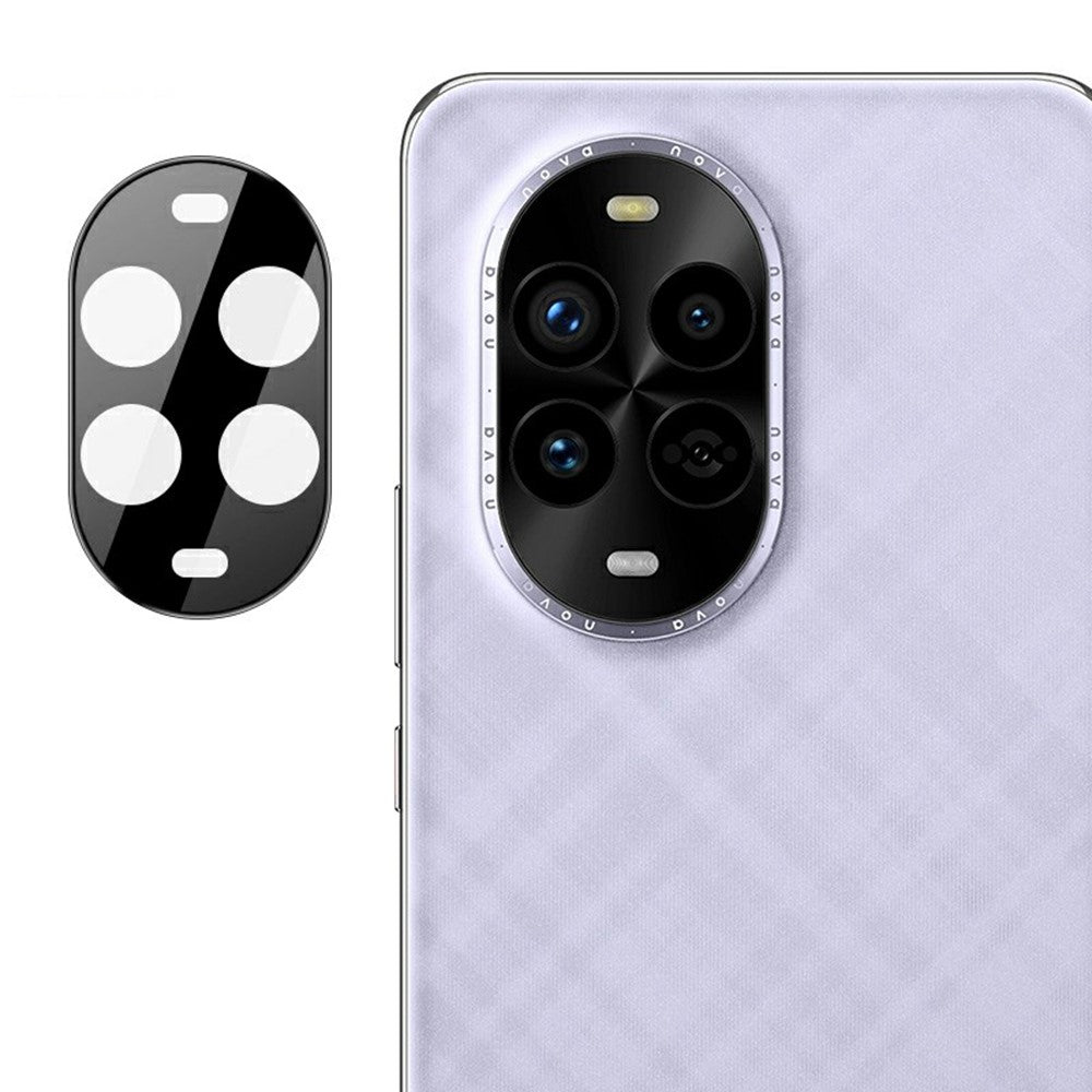 IMAK För Huawei Nova 13 Pro 5G Kameralinsskydd Härdat Glas HD Klar Linsfilm (Svart Version)