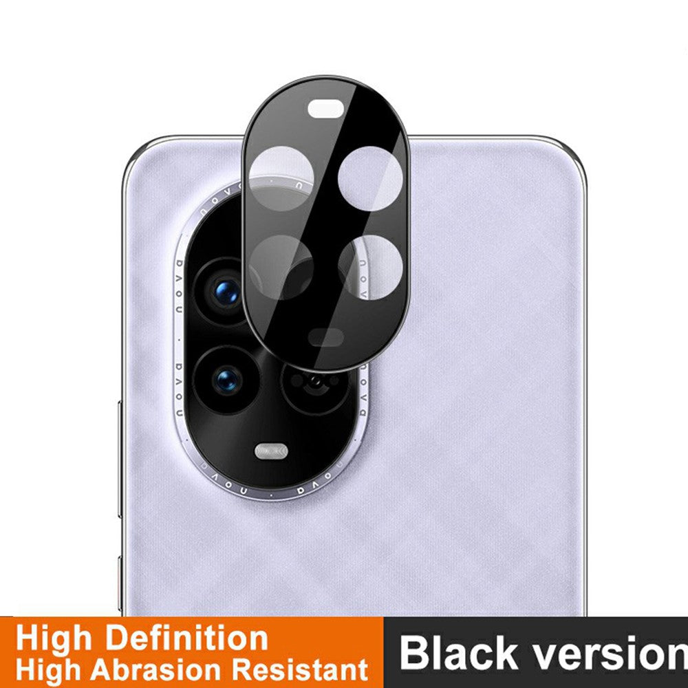 IMAK För Huawei Nova 13 Pro 5G Kameralinsskydd Härdat Glas HD Klar Linsfilm (Svart Version)
