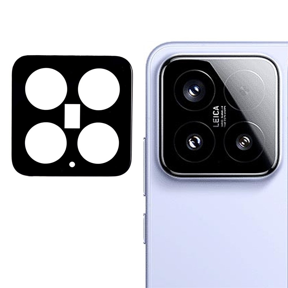 For Xiaomi 15 Tempered Glass Lens Protector Silk Printing Camera Lens Film