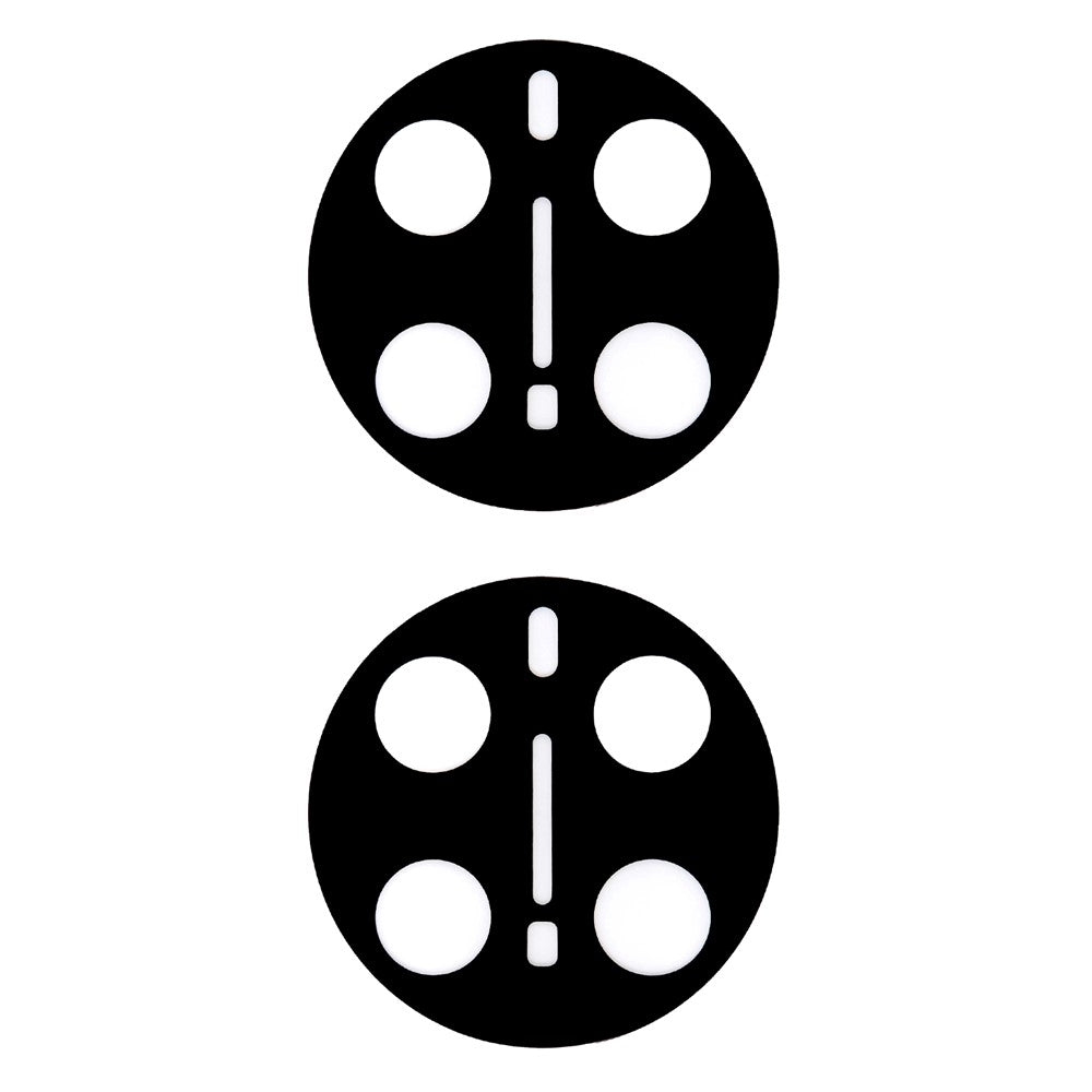 2Pcs For Honor Magic7 Pro 5G Camera Lens Protector Silk Printing Tempered Glass Rear Lens Film