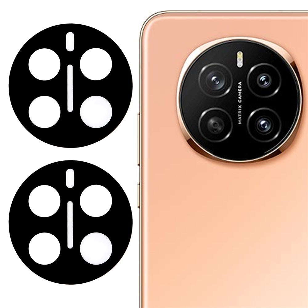 2Pcs For Honor Magic7 5G Camera Lens Protector Silk Printing Tempered Glass Rear Lens Film