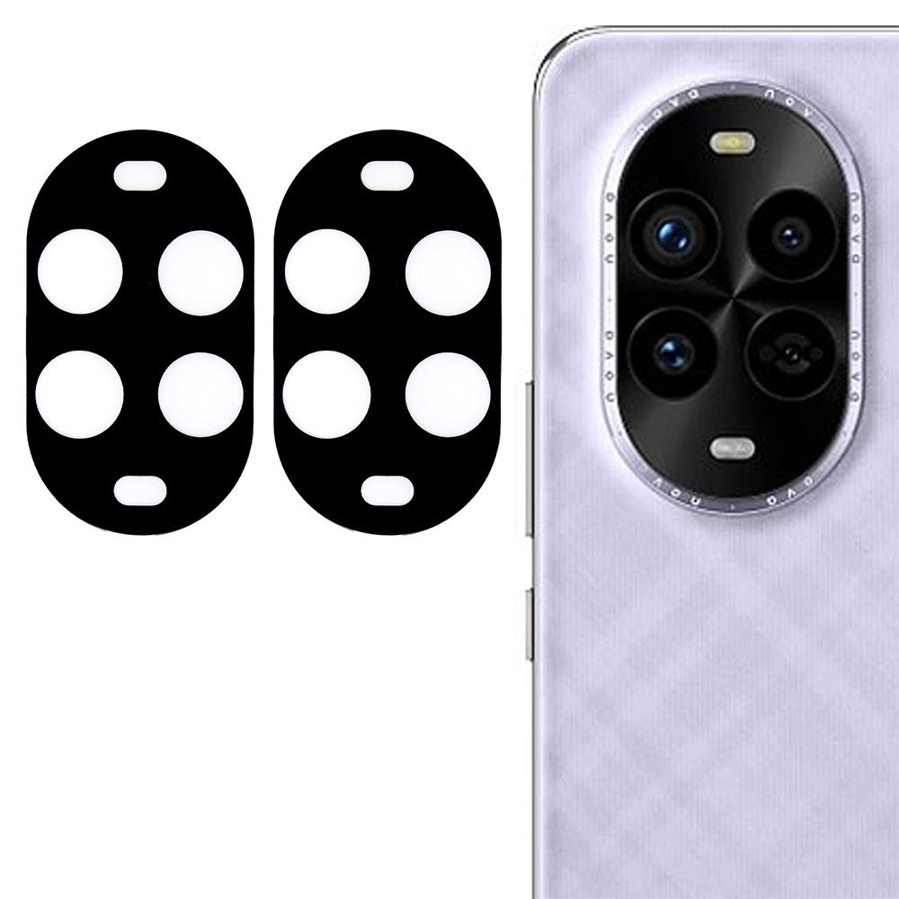 2Pcs For Huawei nova 13 Pro 5G Camera Lens Protector Silk Printing Tempered Glass Rear Lens Film