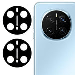 For Honor Magic7 Pro 5G Tempered Glass Lens Protector Black Silk Printing Camera Lens Film