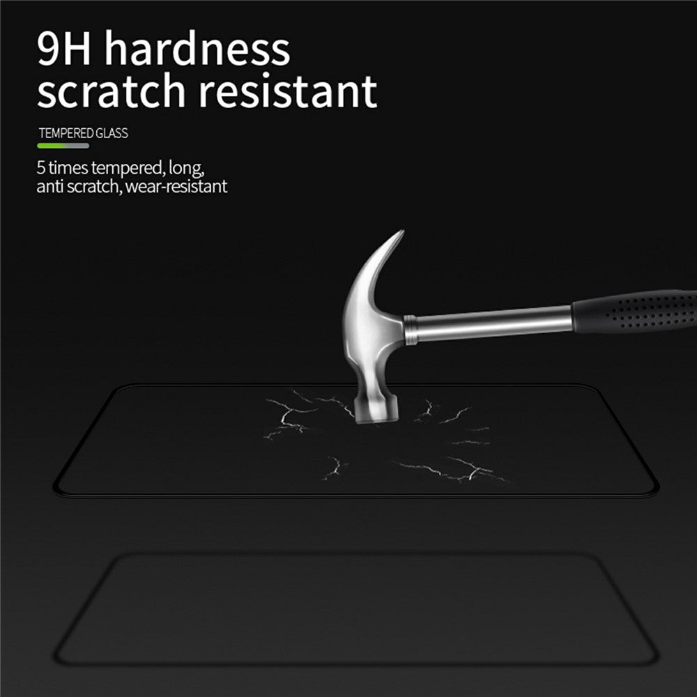 PINWUYO JK 3D hærdet glasfilm Series-2 til Huawei Nova 13 5G, klar skærmbeskyttelse (fingeraftrykslåsning)